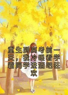 重生到高考前一天，我冷眼看学霸同学进酒吧狂欢