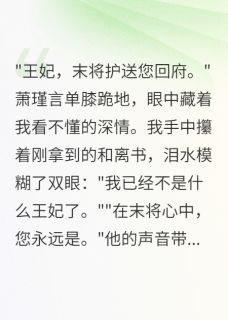 离婚后，清冷王爷成了我的守护神