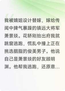 替嫁逃婚后，我撞进了美男怀