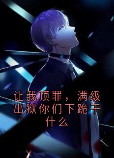 让我顶罪，满级出狱你们下跪干什么
