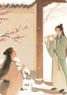 听雪逢君时