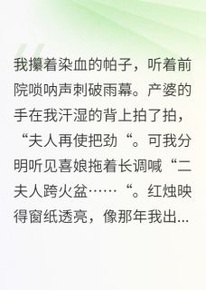 生产那日夫君迎了外室做平妻
