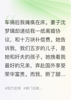 娇妻背叛我瘫痪，离婚我逆袭千亿
