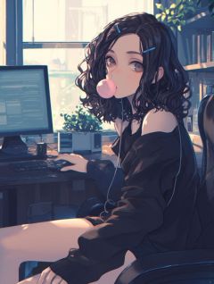 风吹落香樟叶