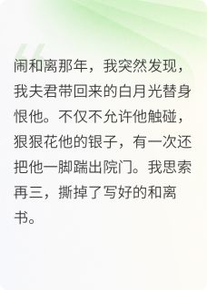 夫君移情别恋后我盯上了他的小妾