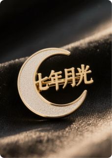 胸针里的七年月光